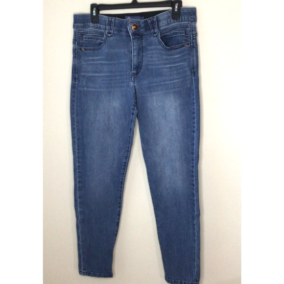 Democracy "AB"solution Blue Jeans Size Petite 12 - Picture 1 of 8